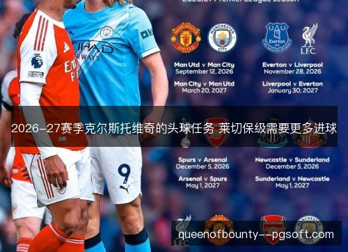 2026-27赛季克尔斯托维奇的头球任务 莱切保级需要更多进球
